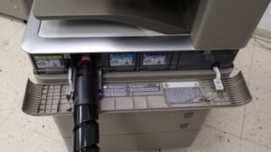 Atasco cartucho toner compatible