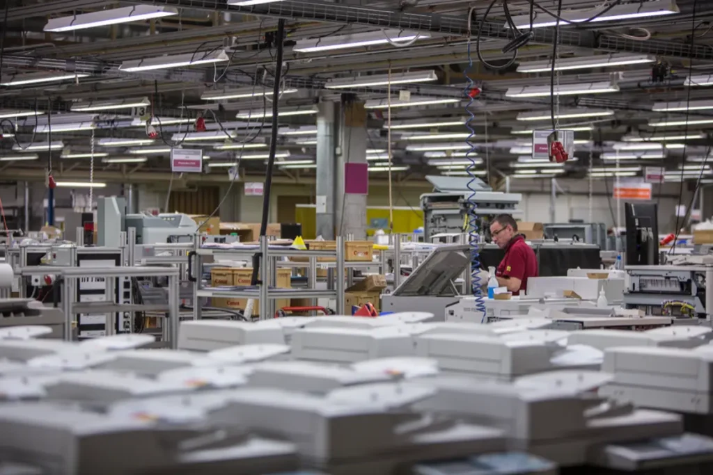 Fábrica de remanufacturado Canon en Giessen - Alemania