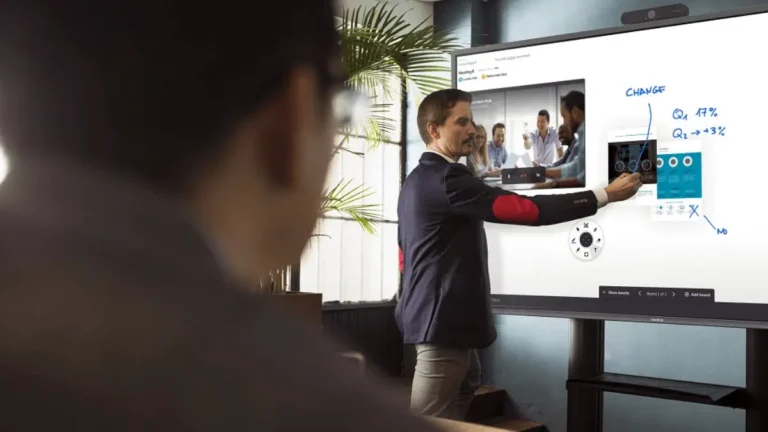 5 Formas de mejorar tus Reuniones virtuales con una pantalla Interactiva