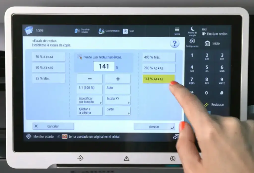 Tutorial imageRUNNER ADVANCE DX