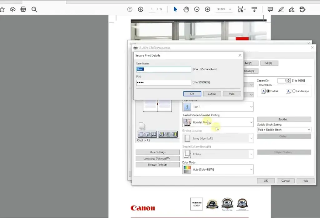 Tutorial imageRUNNER ADVANCE DX
