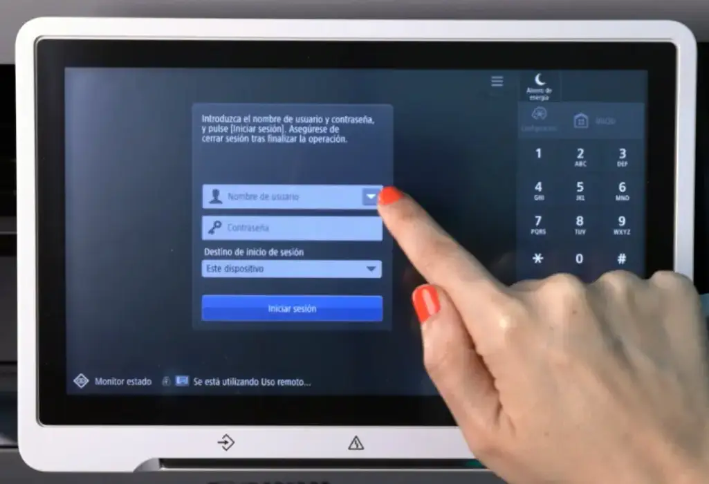 Tutorial imageRUNNER ADVANCE DX