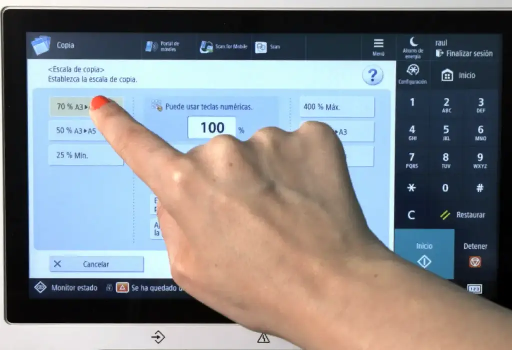 Tutorial imageRUNNER ADVANCE DX