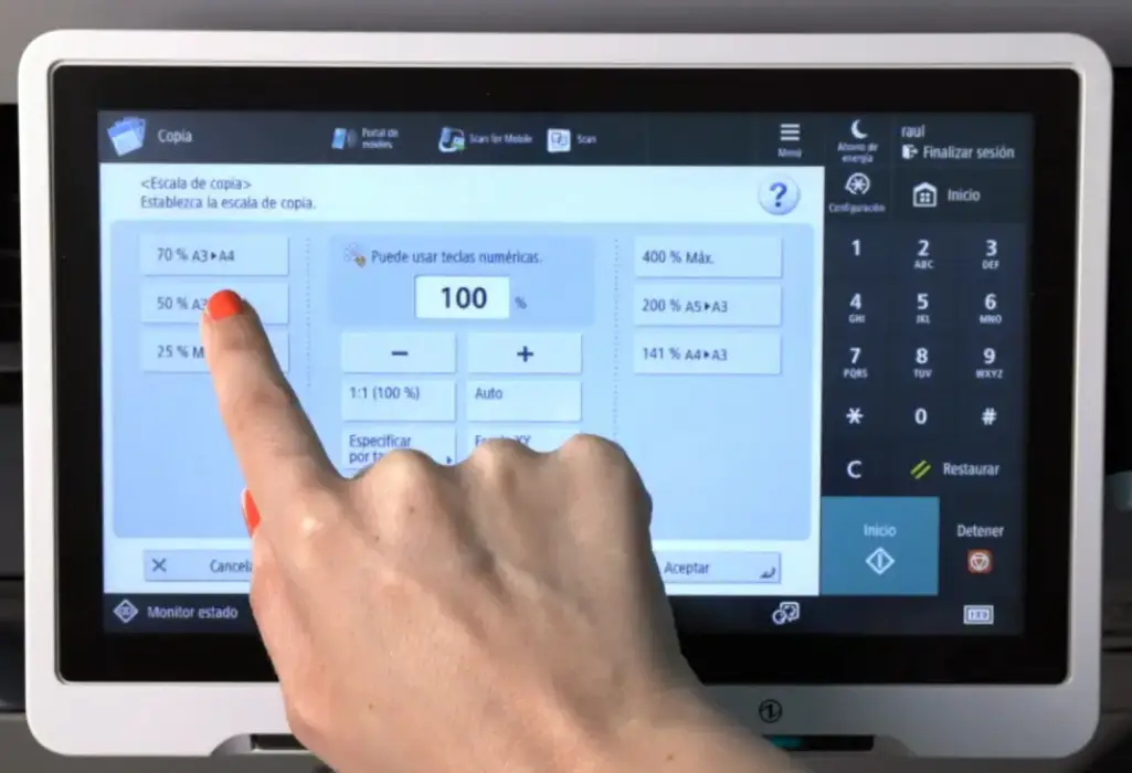 Tutorial imageRUNNER ADVANCE DX
