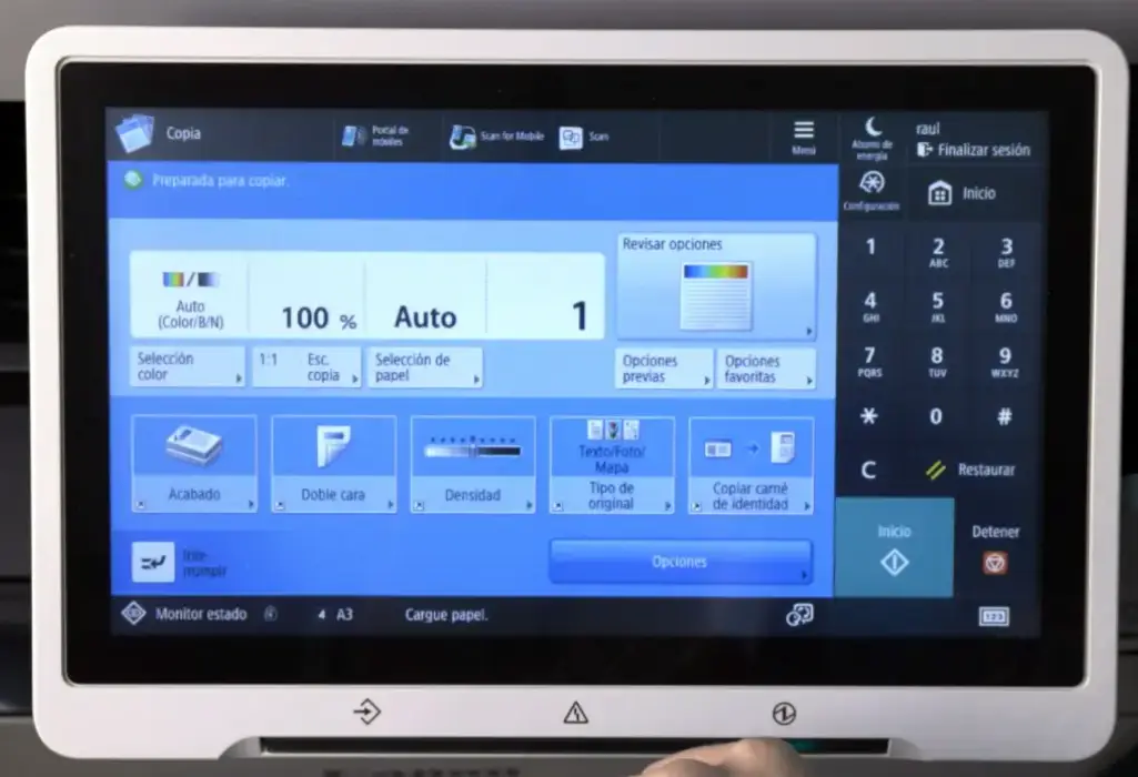 Tutorial imageRUNNER ADVANCE DX